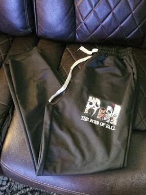Black Graphic Jogger Sweatpants - The Boys of Fall